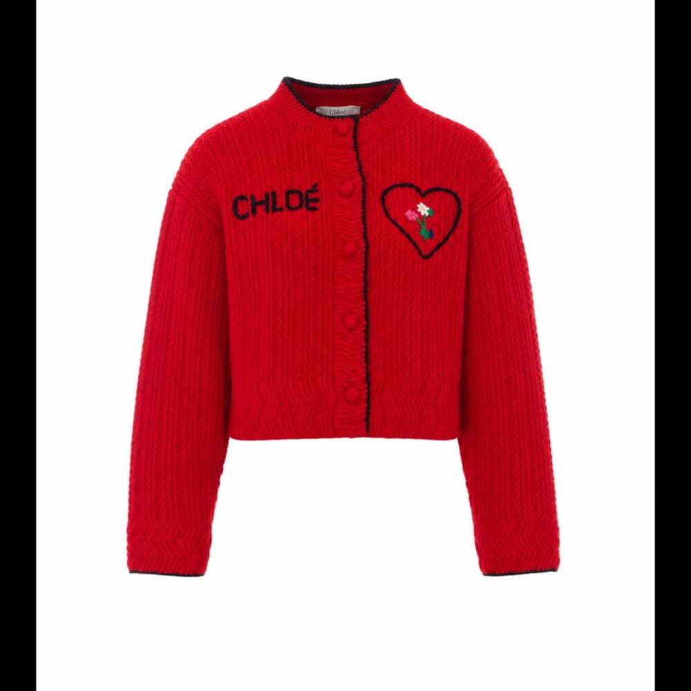 Chloe' Women Logo Cardigan
